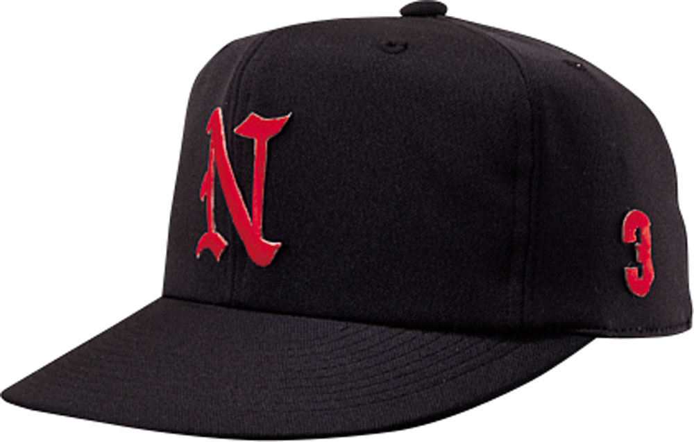 ナショナルハット NATIONAL HAT 帽子 ブラック  ナショナルハット NATIONAL HAT男女兼用・ジュニア 野球帽子 オールニットN7522B