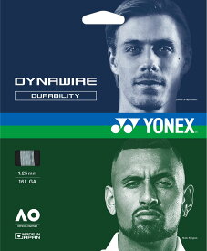 【ポイントアップ実施中】 Yonex ヨネックス テニス ダイナワイヤー125 DYNAWAIRE125 ガット 耐久性 反発力 モノフィラメント TGDW125 284