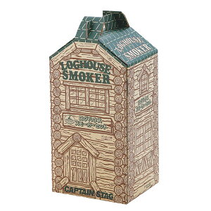 【30日はポイント10倍】 キャプテンスタッグ CAPTAIN STAG アウトドア ログハウス スモーカー・ブロックセット UG1052