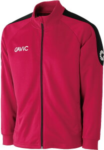 【27日10時までポイントアップ】 ガビック GAViC サッカー ジュニア AKウォーミングトップ フルZIP GA0616 REDWHT