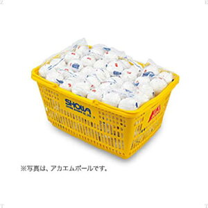 【30日はポイント10倍】 ルーセント LUCENT テニス ソフトテニスボール アカエム プラクティスS カゴ入り120個 10ダース 120球 軟式テニス 軟式球 中学 高校 ボール 練習 ボールケース ボールかご