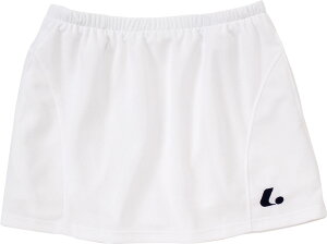 【30日はポイント10倍】 ルーセント LUCENT テニス Ladies スカート インナースパッツ付 ホワイト 白色 吸汗速乾 スコート 女性用 練習着 試合着 テニスウェア 部活動 クラブ活動 サークル 着替え