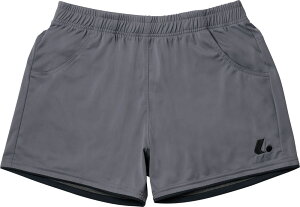 【30日はポイント10倍】 ルーセント LUCENT テニス Ladies ショートパンツ グレー 灰色 女性用 半ズボン 短パン ハーフパンツ 試合着 練習着 ウェア 着替え 部活動 クラブ活動 短い トレーニング X