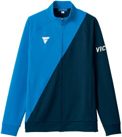 【20日はポイントアップ】 VICTAS ヴィクタス 卓球 トレーニングジャケット V-JJ227 メンズ レディース 吸汗速乾 ポケット付 542101 5060