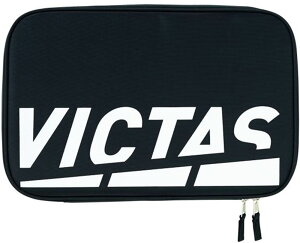 【30日はポイント10倍】 ヴィクタス VICTAS 卓球 プレイ ロゴ ラケット ケース PLAY LOGO RACKET CASE ラケットバッグ ハードケース 最大2枚 サイズ/W32cm×H21cm×D4cm 672101 1900