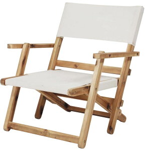 【27日10時までポイントアップ】 キャプテンスタッグ CAPTAIN STAG アウトドア CSクラシックス FDローディレクターチェア ホワイト UP-1041 UP1041