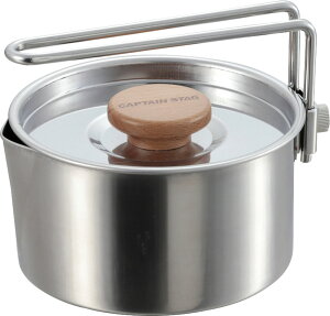 【27日10時までポイントアップ】 キャプテンスタッグ CAPTAIN STAG アウトドア キャンピング ケットルクッカー730ml UH-4206 UH4206