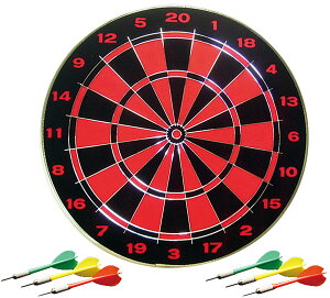 【30日はポイント10倍】 サンラッキー Sunlucky ダーツセット SRS-B6 ニュースポーツ レクリエーション ゲーム エンタメ リハビリ 遊び 学校 授業 子供 高齢者 老若男女 持ち運び 屋内 室内 バー SR