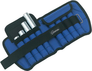 【30日はポイント10倍】 トーエイライト TOEI LIGHT アンクルウエイトAD4000 ブルー アンクルウエイト アンクル 足首 手首 重量調節自由 素振り 青 4kg 練習 トレーニング 筋力 腕 足 H7493