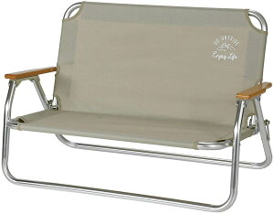 【27日10時までポイントアップ】 キャプテンスタッグ CAPTAIN STAG アウトドア モンテ アルミ背付ローベンチ 960 UC1830