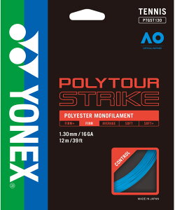 y25̓|Cg10{z lbNX YONEX ejX |cA[ XgCN 130 POLY TOUR STRIKE d Kbg XgO mtBg  Nu K g[jO   PTGST130 002