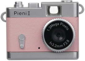 【4日20時から全品3%OFFクーポン&ポイントアップ】 DSC-PIENI II ピーチ トイカメラ カメラ クラシック風 コンパクト 動画 ギフト プレゼント 子供 キッズ おもちゃカメラ キッズカメラ 144077