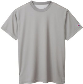 【4日20時から全品3%OFFクーポン&ポイントアップ】 Champion チャンピオン ショートスリーブTシャツ メンズ SHORT SLEEVE T－SHIRT 半袖 トップス 無地 吸汗速乾 抗菌防臭 バスケ チーム 部活 練習 トレーニング C3XS395 070