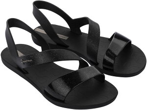 �y18���̓|�C���g�S10�{�z �C�p�l�} Ipanema IPANEMA �C�p�l�} �T���_�� VIBE SANDAL �u���b�N/�O���b�^�[�u���b�N �T���_�� ���f�B�[�X �C �V���[�Y �X�|�[�c�T���_�� �t�F�~�j�� SP82429321 3321