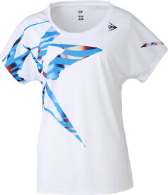 【25日限定！MAX1万円OFFクーポン&Pアップ】 DUNLOP ダンロップテニス テニス WOMEN’S 23春夏 GAME SHIRT DAP1321W 003