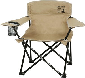 【27日10時までポイントアップ】 キャプテンスタッグ CAPTAIN STAG アウトドア CSシャルマン ラウンジチェアミニ カーキ UC1705