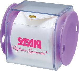 【27日10時までポイントアップ】 ササキ SASAKI 新体操 リボンケース リボン収納 巻き取り式 シワ予防 グッズ アクセサリー 保管 練習 トレーニング 演技 クラブ 部活 合宿 大会 レディース ガ
