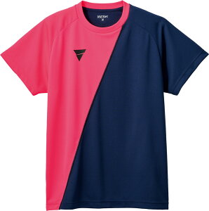 【30日はポイント10倍】 ヴィクタス VICTAS 卓球 Tシャツ V-TS230 メンズ レディース吸汗速乾 ウエア シャツ 軽量 532101 7260