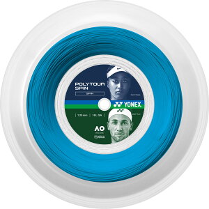 �y18���̓|�C���g13�{�z ���l�b�N�X YONEX �e�j�X �|���c�A�[ �X�s�� 125 200M POLY TOUR SPIN �d�� �K�b�g �X�g�����O �|���G�X�e�� 5�p�`���m�t�B�������g �X�s�� ���� 200m���[�� PTGSPNR2 060