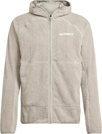 【6月1日はポイントアップ】 adidas アディダス アウトドア テレックス テックロック TERREX TECHROCK リバーシブル ハイパイルフルース フード付きジャケット メンズ アウター 防寒 ウェア リバーシブル MKW70 IB1865