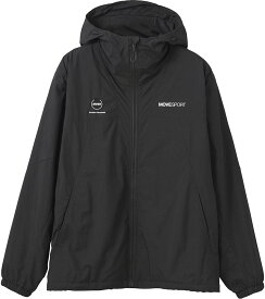 【20日は15万円以上ご購入で1万円OFFクーポン＆Pアップ】 デサント DESCENTE AIR THERMOTION ナイロンスパンライク フルジップフーディー DMMWJC30 BK