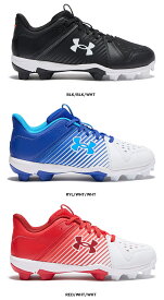 【27日2時まで 最大800円OFFクーポン配布中】 UNDER　ARMOUR アンダーアーマー リードオフ ロー ラバーモールド Leadoff Low RM ジュニア キッズ 野球 ソフトボール シューズ スパイク クッション性 負担軽減 練習 試合 3025600