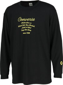 【4/28から8000円以上で300円OFFクーポン&Pアップ】 CONVERSE コンバース バスケット プリントロングスリーブシャツ Tシャツ 長袖 ロンT 吸汗速乾 バスケ チーム 部活 トレーニング 練習 プラクティス メンズ レディース ジャージ 男女兼用 CB232367L 1952