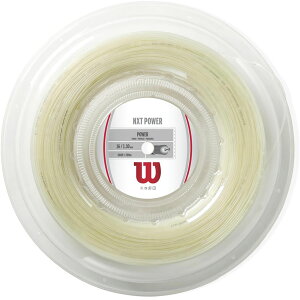 �y11��2���܂� P15�{&MAX4,000�~OFF�N�[�|���z �E�C���\�� Wilson �e�j�X NEXT POWER 16 200M REEL WRZ912600