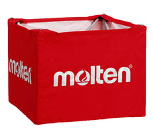 【30日はポイント10倍】 モルテン molten ボールカゴ用ネット 中 赤 バレーボール バレー ボール出し 練習 折りたたみ ミニバス 中学 高校 体育備品 体育館 グラウンド サッカー 部活 BT0020R