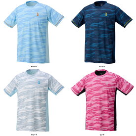 【11日2時までポイントアップ】 ゴーセン GOSEN テニス ゲームシャツ メンズ レディース 半袖ゲームシャツ 半袖Tシャツ 部活 チーム クラブ サークル 吸汗速乾 練習 トレーニング T2452