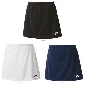 【11日2時までポイントアップ】 ヨネックス YONEX テニス ジュニアスカート インナースパッツ付 硬式 軟式 スコート ゲーム 試合 トレーニング ベリークール 再生ポリエステル UVカット 吸汗速乾 ストレッチ 制電 26170J