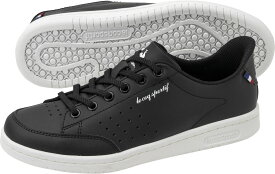 【10日からMAX3,000円OFFクーポン&P15倍】 ルコックスポルティフ le coq sportif ラ ローラン SI LA ROLAND ブラック/ホワイト レディース ウィメンズ 女性 スニーカー 靴 シューズ 消臭 軽量 クッション性 コート 2E相当 QL3XJC06BW