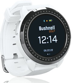 【18日はポイント10倍】 ブッシュネル Bushnell ゴルフ イオンエリート ホワイト ウォッチ フルカラータッチスクリーン タッチ操作 軽量 GPSゴルフナビ Bluetooth 防水 計測 距離測定器 コースデータ 362151