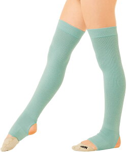 【27日10時までポイントアップ】 ササキ SASAKI 新体操 オーバーニーレッグウォーマージュニア 足掛けタイプ TJ-130 トレンカ 保温 部活 練習 トレーニング 大会 試合 発表会 演技 新入部員 子供