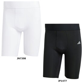 【19日20時からポイント15倍】 アディダス adidas サッカー テックフィット ショートタイツ インナーパンツ アンダーウェア スパッツ 大人用 抗菌メッシュ ドライ ウェア トレーニング ジム 筋トレ 部活動 クラブ活動 KQZ55