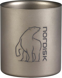 �y14��20������MAX4,000�~OFF��P15�{�z �m���f�B�X�N Nordisk �A�E�g�h�A �y�������K�i�zTitanium Double Wall Mug Small 220ml 119010