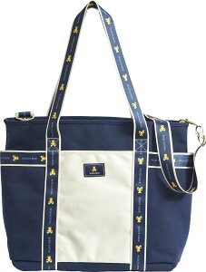�y18���̓|�C���g�S15�{�z�E�C���\�� Wilson �e�j�X BEAR JPN COLLECTION TOTE NAVY WR80480020