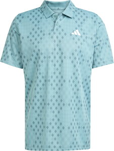 【27日10時までポイント15倍】 アディダス adidas テニス クラブ テニス クライマクール グラフィック ポロシャツ ウェア トップス メンズ 軽量 涼しい ドライ 速乾 レギュラーフィット 総柄 フ