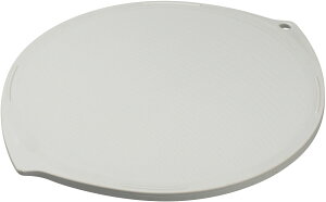 【27日10時までポイントアップ】 アトミコ Atomico アウトドア 複数の食材が切りやすい抗菌丸型まな板 グレー カッティングボード コンパクト 抗菌仕様 熱湯消毒 食洗機 吊り下げ収納 調理 料