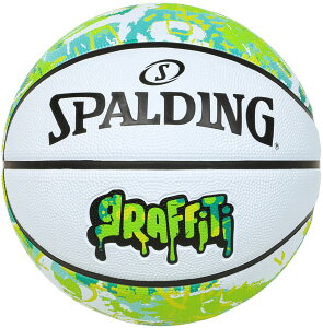 �y23��20������I�|�C���g10�{�I�z �X�|���f�B���O SPALDING �o�X�P�b�g �O���t�B�e�B �O���[��×�C�G���[ ���o�[ SZ7 85266J