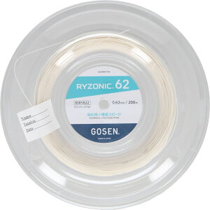 �y20���̓|�C���g�S10�{�z �S�[�Z�� GOSEN �o�h�~���g�� RYZONIC62 ���[�� �z���C�g BSRY622WH