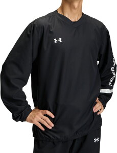 �y10/9�܂� �ő�|�C���g13�{�z �A���_�[�A�[�}�[ UNDER ARMOUR �싅 �\�t�g�{�[�� UA V-NECK LONG SLEEVE JACKET �����Y ���� �g�b�v�X �g���[�j���O�E�F�A ���� ���ϋv ���K ���� �N���u 6016767