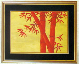 東京文化刺繍キット No181 朱竹(3号)