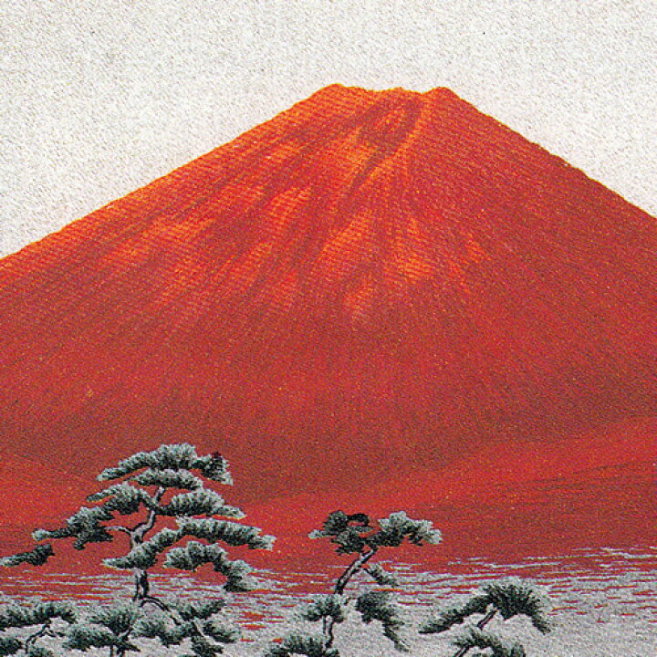 楽天市場】東京文化刺繍キット No259赤富士（6号） : ビワミンと文化 
