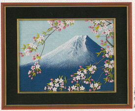 東京文化刺繍キット No180富士と桜（3号）
