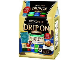 コーヒー ドリップ 珈琲 アソート 【6個セット】ドリップオン バラエティパック（12杯分） コーヒー 珈琲 ドリップコーヒー ドリップバッグ ドリップパック ドリップオン バラエティパック アソートパック アソート セット KEY COFFEE KEYCOFFEE キーコーヒー【D】