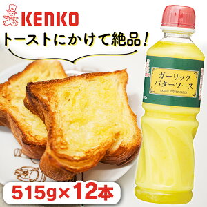 【2個以上で100円オフクーポン★27日9:59】【12本】ガーリックバターソース ケンコー 送料無料 ソース バターソース 洋食 調味料 濃厚 ガーリック バター ガリバタ ガーリック バター にんにく