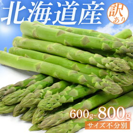 【訳あり】北海道産グリーンアスパラガス800g （400g×2）アスパラガス 北海道 産地直送 小分け 旬 朝採れ 野菜 訳あり【TD】 【代引不可】