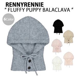 RENNYRENNIE ���j�[���j�[ �}�t���[ FLUFFY PUPPY BALACLAVA 6�F �t���b�t�B�[ �p�s�[ �o���N���o �X�q �}�t���[�X�q �j�b�g�X�q �r�[�j�[�}�t��? �C���[�}�t���[ �t���[�X ���f�B�[�X �����p