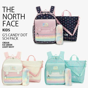 THE NORTH FACE �m�[�X�t�F�C�X �L�b�Y �����b�N K'S G'S CANDY DOT SCH PACK �K�[���Y �L�����f�B �h�b�g �X�N�[�� �p�b�N �����b�N�T�b�N �f�C�p�b�N �o�b�N�p�b�N �o�b�O A4���[ ���S �A�C�{���[ �~��